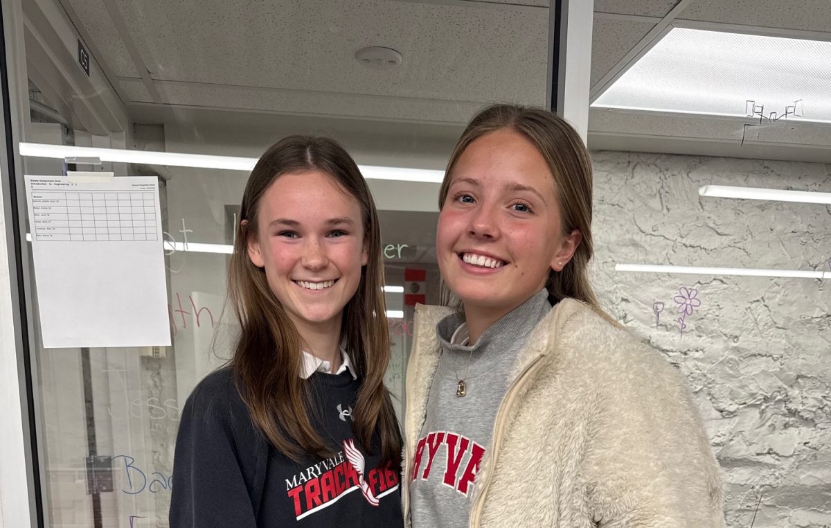 Emma Schoch (left) and Avery Kelly (right).